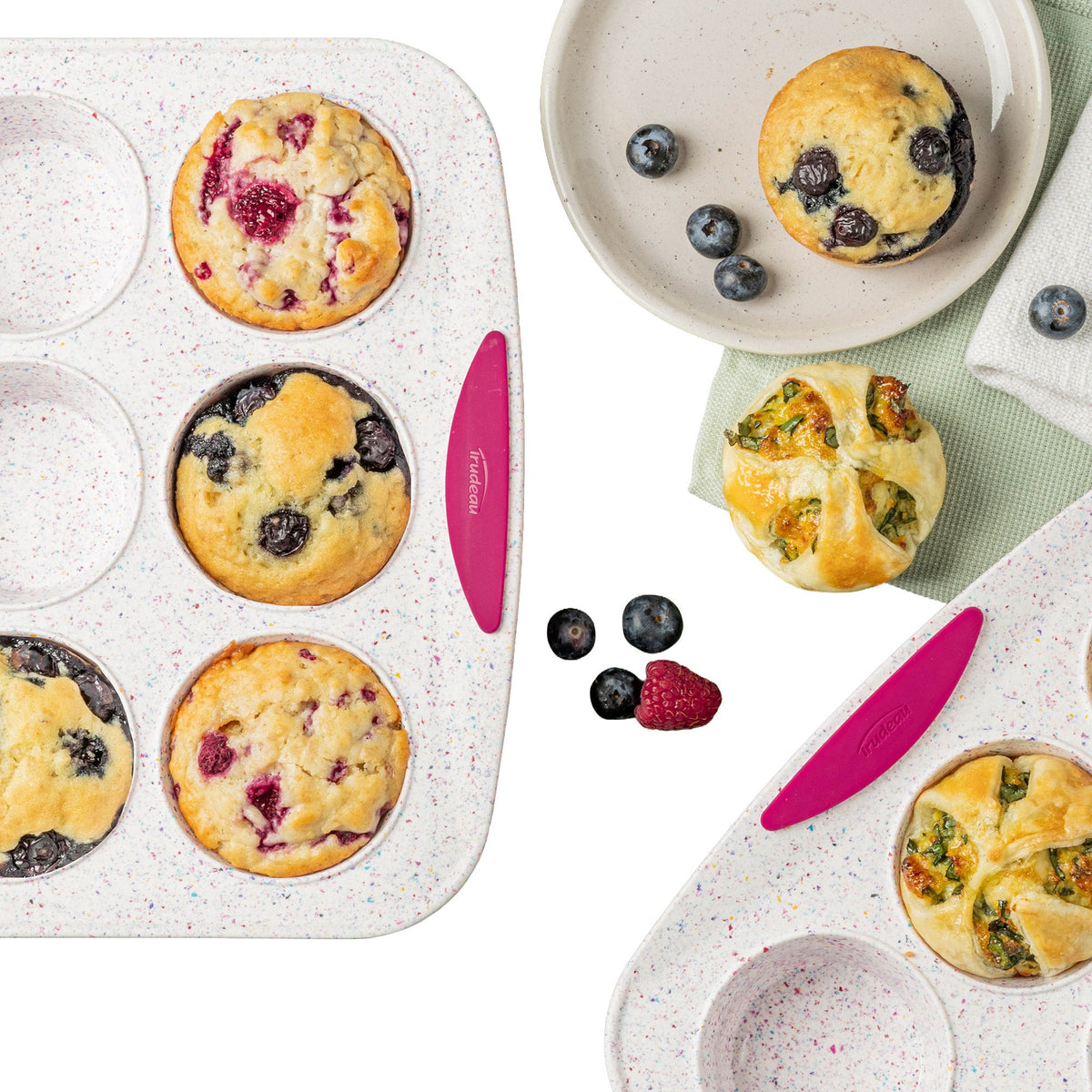 Trudeau Structure Muffin Pans, 2-pack