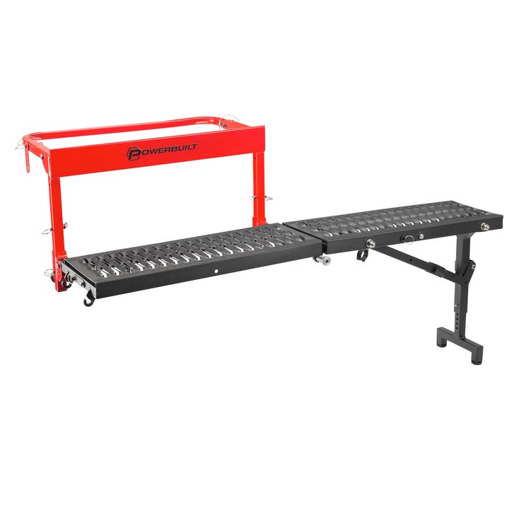 Powerbuilt Double Platform Folding Truck and SUV Tire Step - image 1