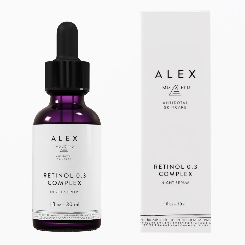 Alex MD PhD Retinol 0.3 Complex Night Serum, 2-pack - product image