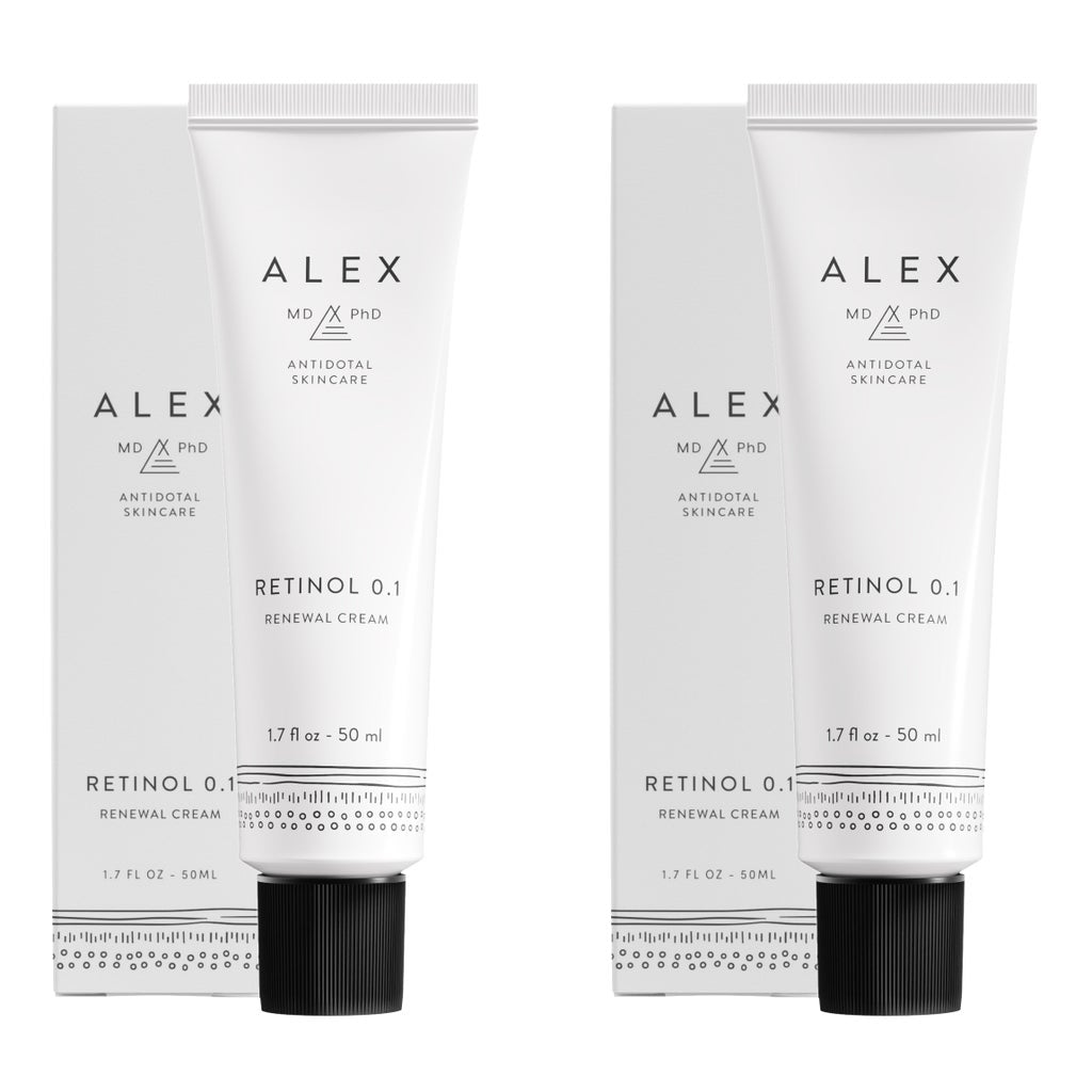 Alex MD PhD Retinol 0.1 Renewal Cream, 2-pack - product image