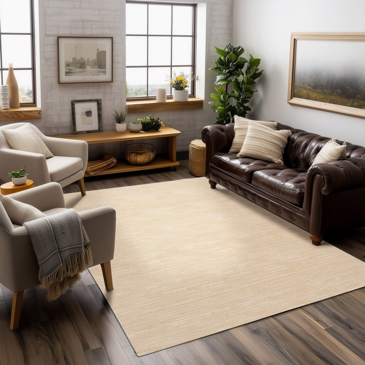 Mohawk Home Cantada Area Rug, Ivory, 8’ x 10’