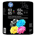 HP 63/65 Color/XL Black Ink Cartridge Club Combo 3 pack – Instant Ink Eligible – image 1