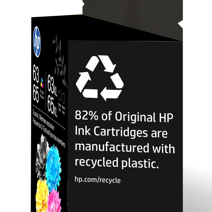 HP 63/65 Color/XL Black Ink Cartridge Club Combo 3 pack – Instant Ink Eligible – image 4
