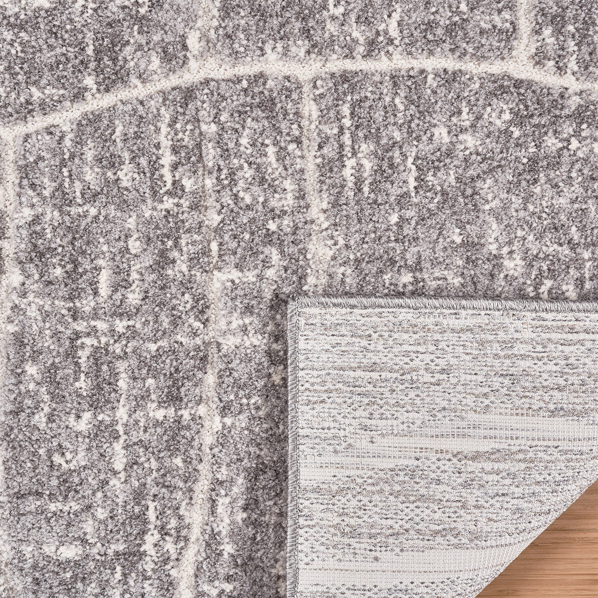 Gertmenian Turin Area Rug, Marais Gray, 5’3” x 7’