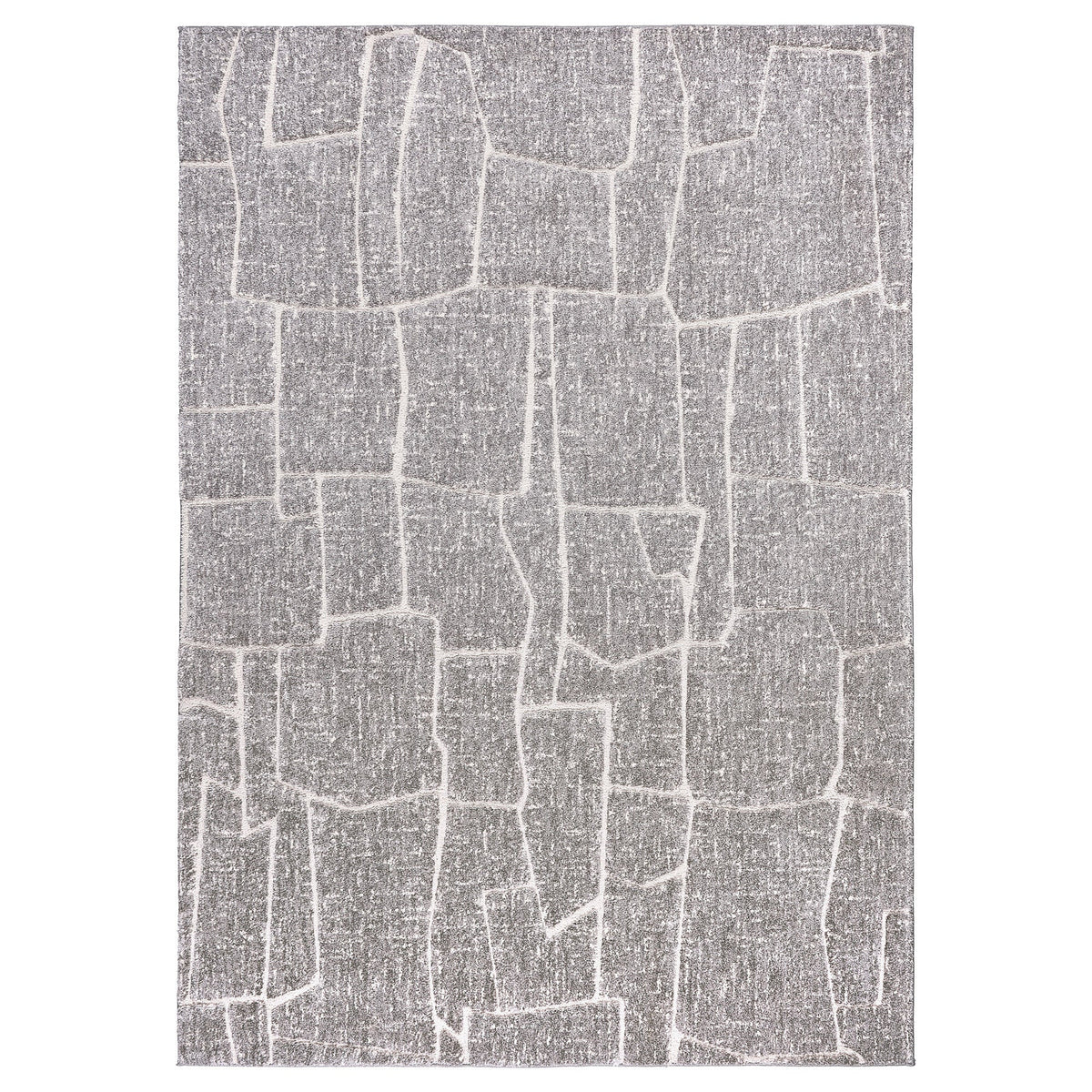 Gertmenian Turin Area Rug, Marais Gray, 6’6” x 9’