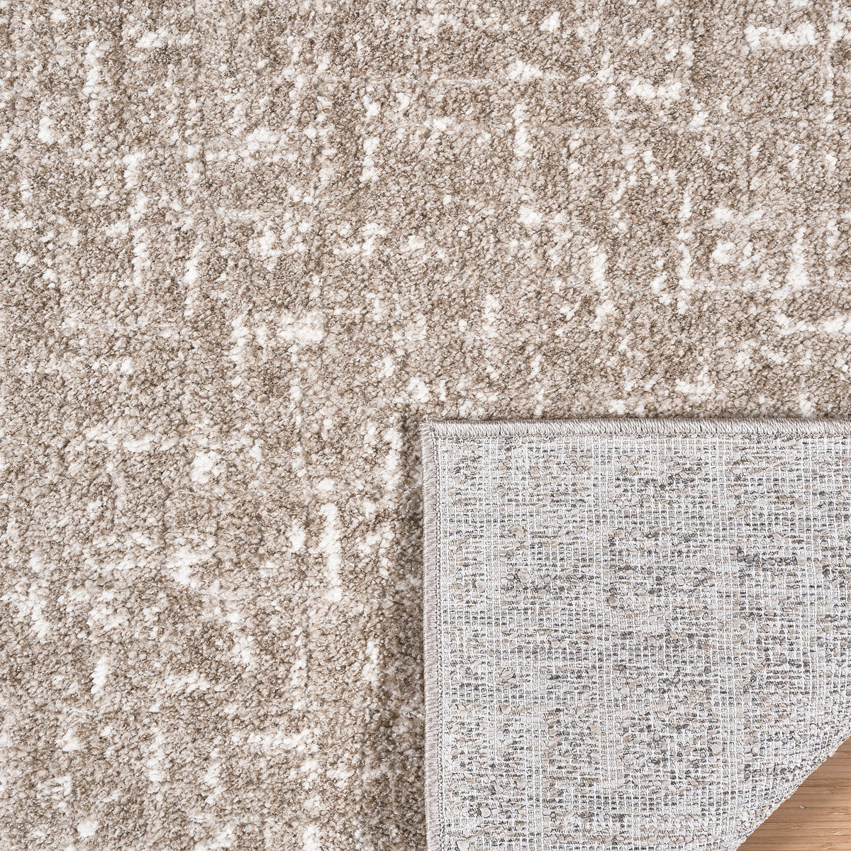 Gertmenian Turin Area Rug, Erykah Beige, 5’3” x 7’