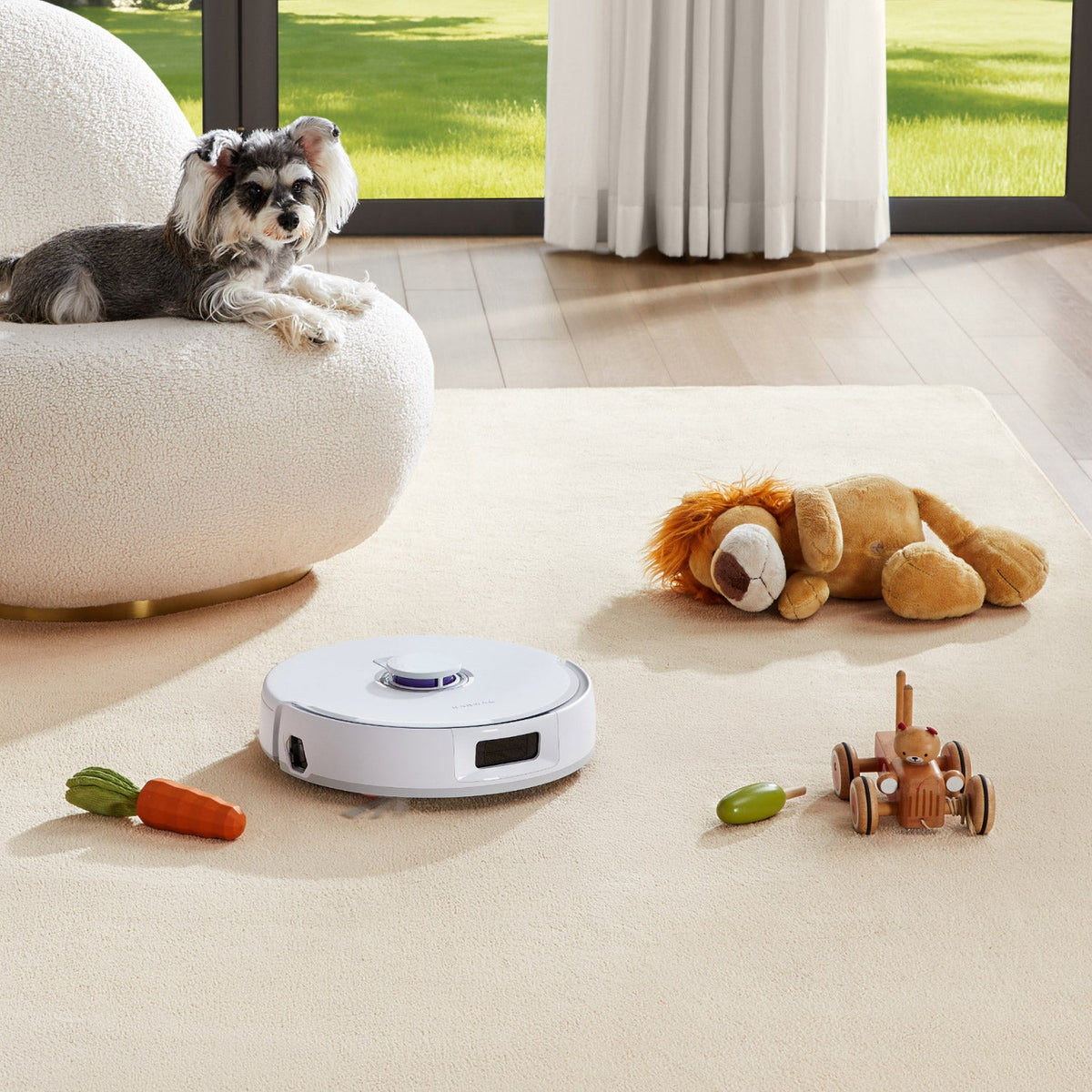 Narwal Freo Z10 Pro Robot Vacuum and Mop with Deep Carpet Cleaning Performance