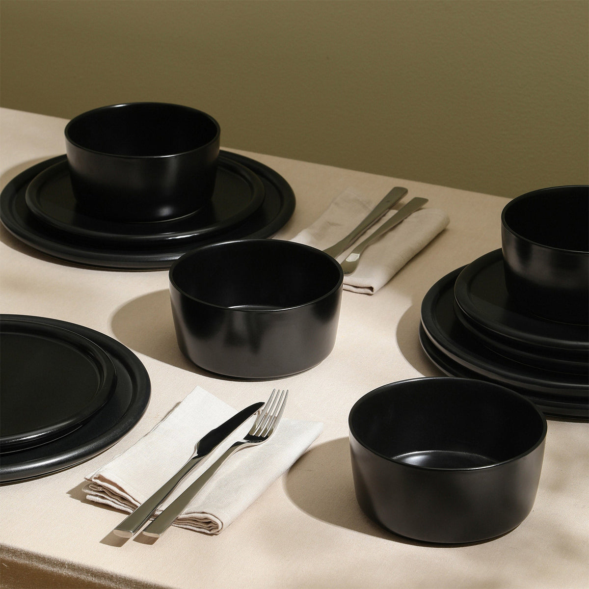 Stone Lain Eden 24-piece Stoneware Dinnerware Set