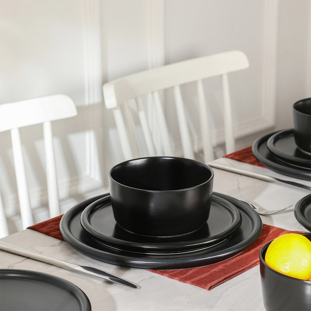 Stone Lain Eden 24-piece Stoneware Dinnerware Set