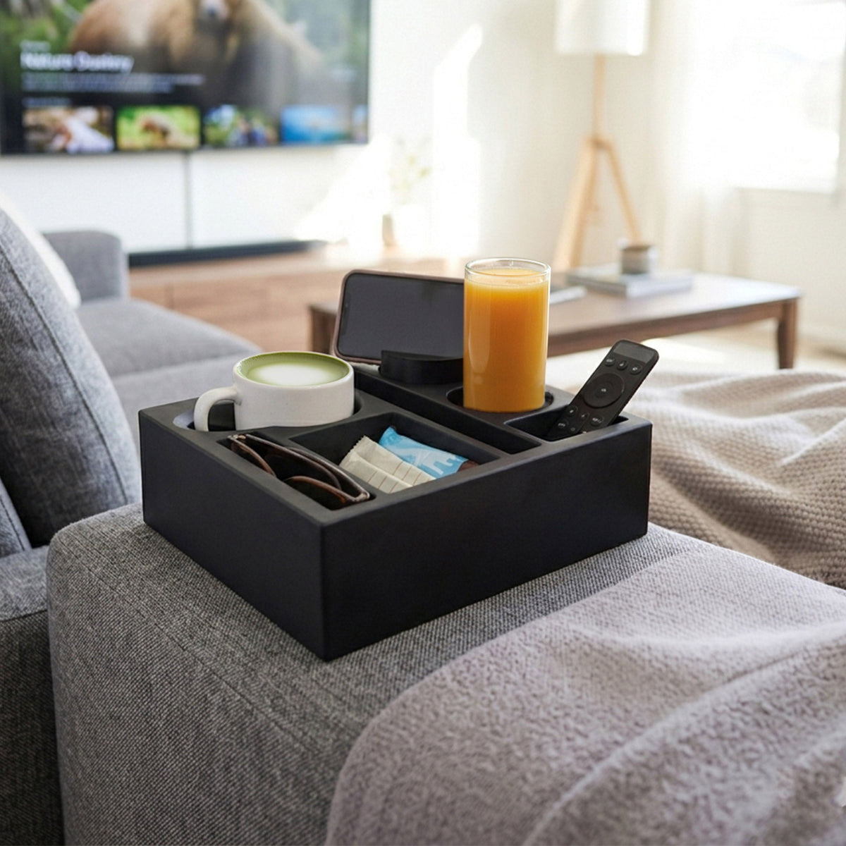 Smart Design Acacia Couch Console