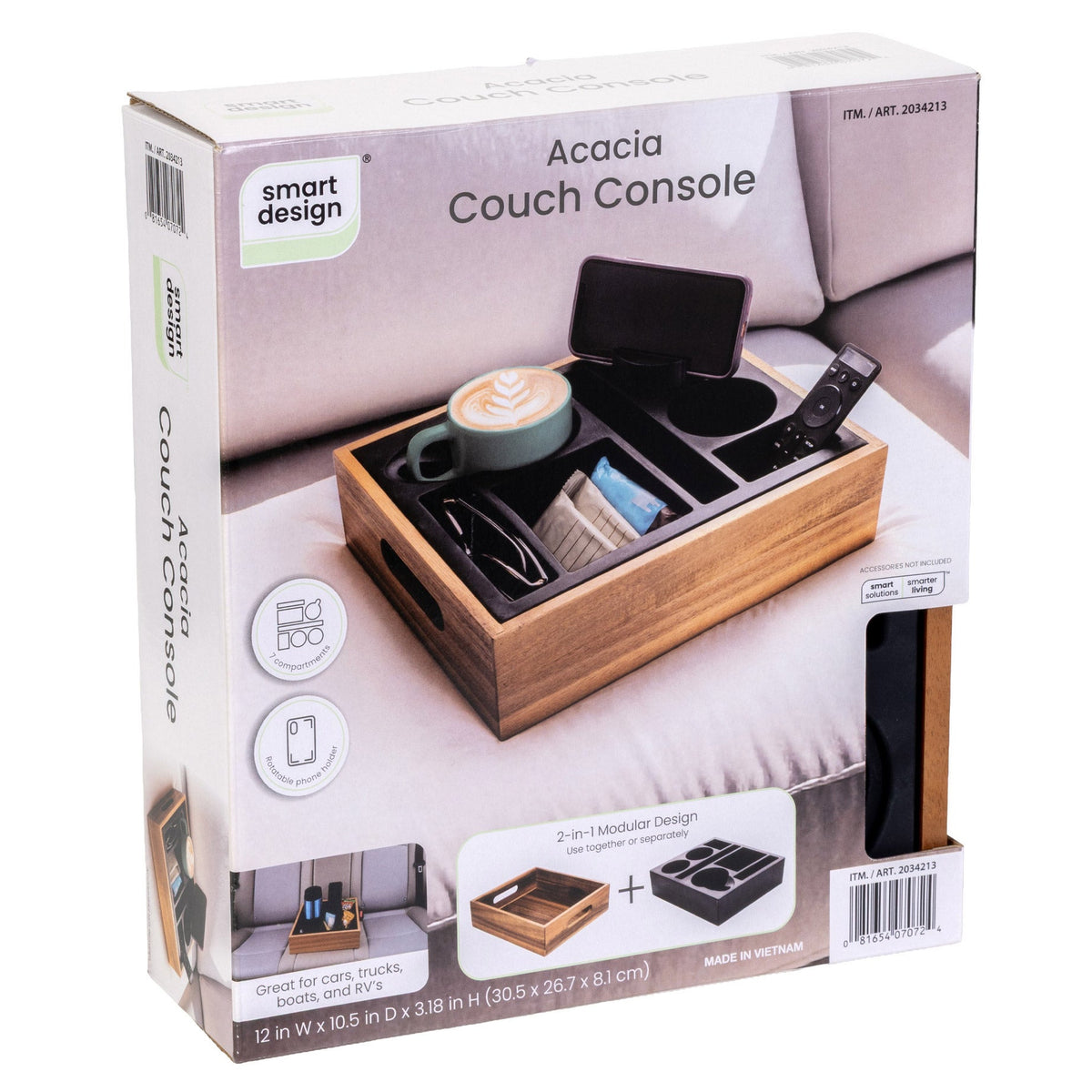 Smart Design Acacia Couch Console
