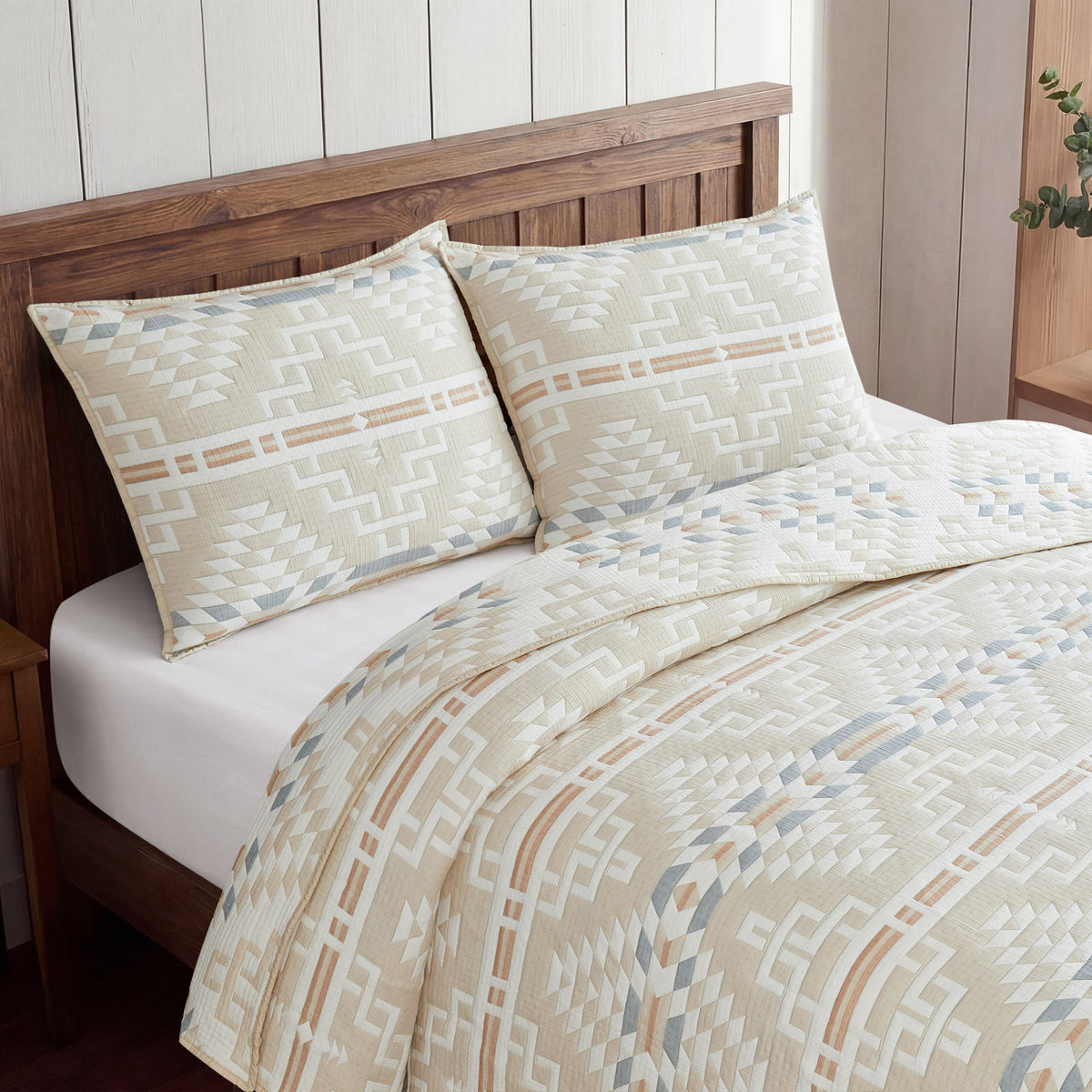 Pendleton Cotton Woven Coverlet, 3-piece Set