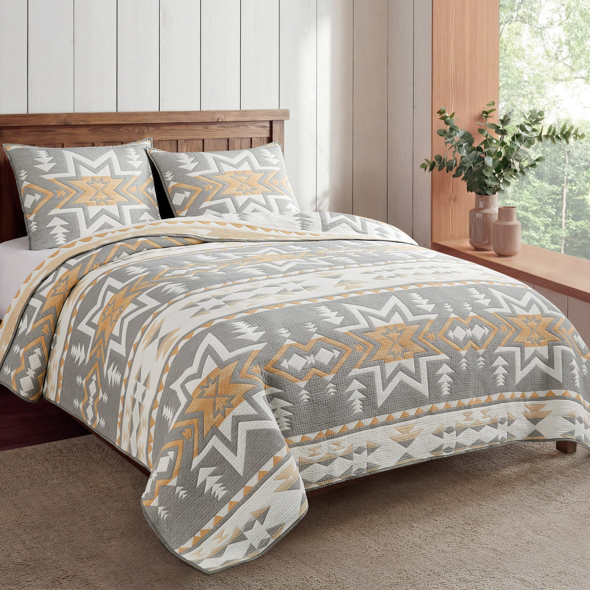 Pendleton Cotton Woven Coverlet, 3-piece Set