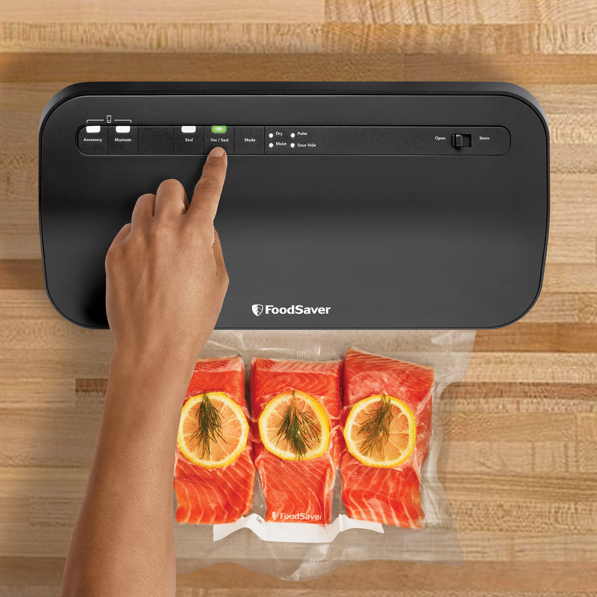 FoodSaver Preserve Vacuum Sealer Appliance with Bags and Marinate Container