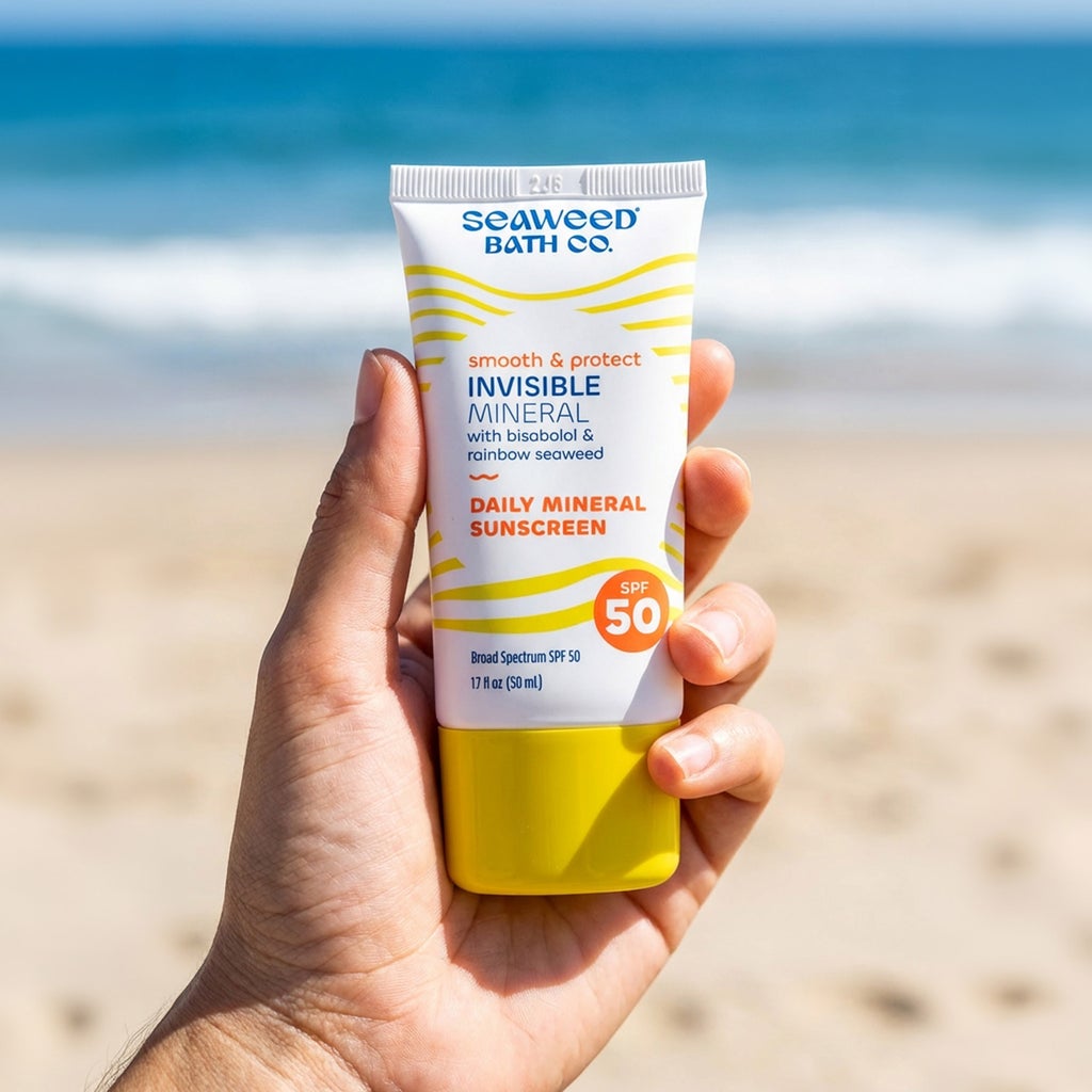 Seaweed Bath Co. Invisible Mineral Sunscreen, SPF 50, 1.7 fl oz, 3-pack - product image
