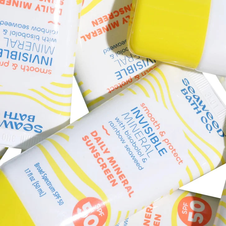 Seaweed Bath Co. Invisible Mineral Sunscreen, SPF 50, 1.7 fl oz, 3-pack - image 4