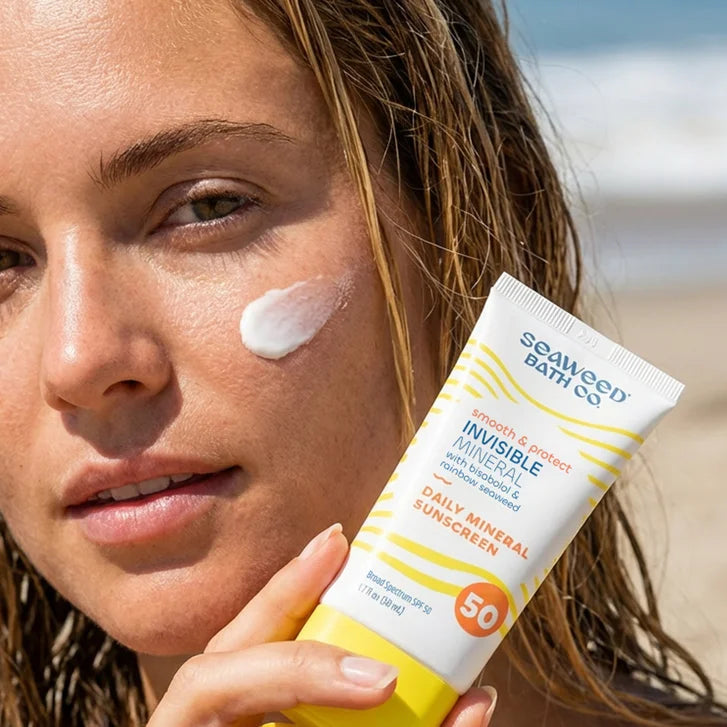 Seaweed Bath Co. Invisible Mineral Sunscreen, SPF 50, 1.7 fl oz, 3-pack - image 5
