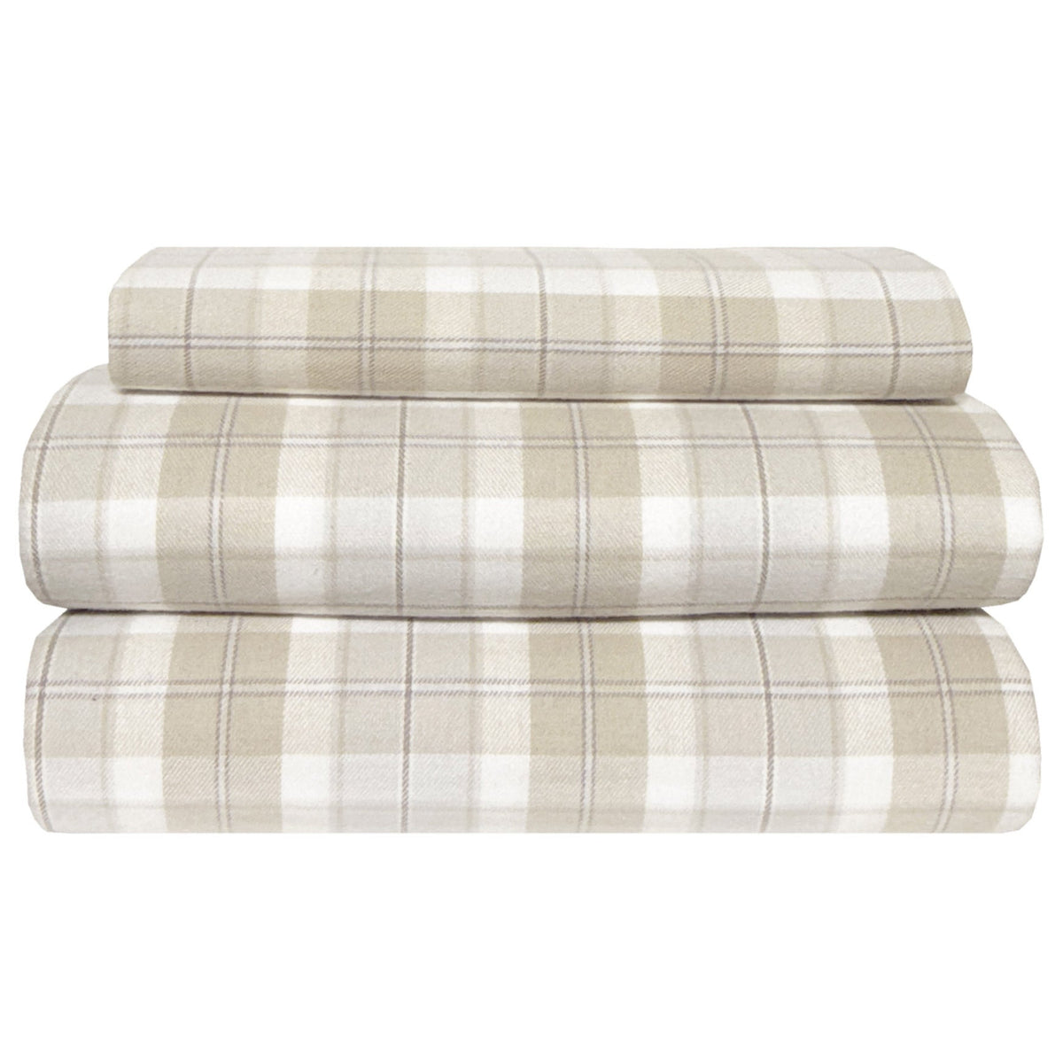 Portuguese Cotton Flannel 3-piece Twin Sheet Set