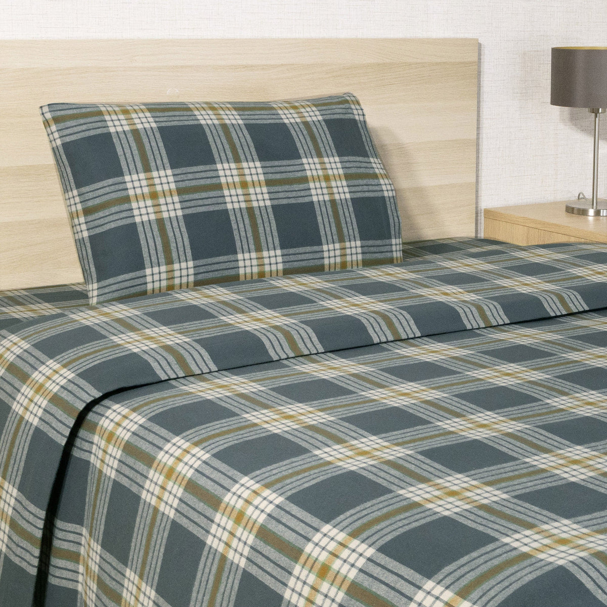 Portuguese Cotton Flannel 3-piece Twin Sheet Set