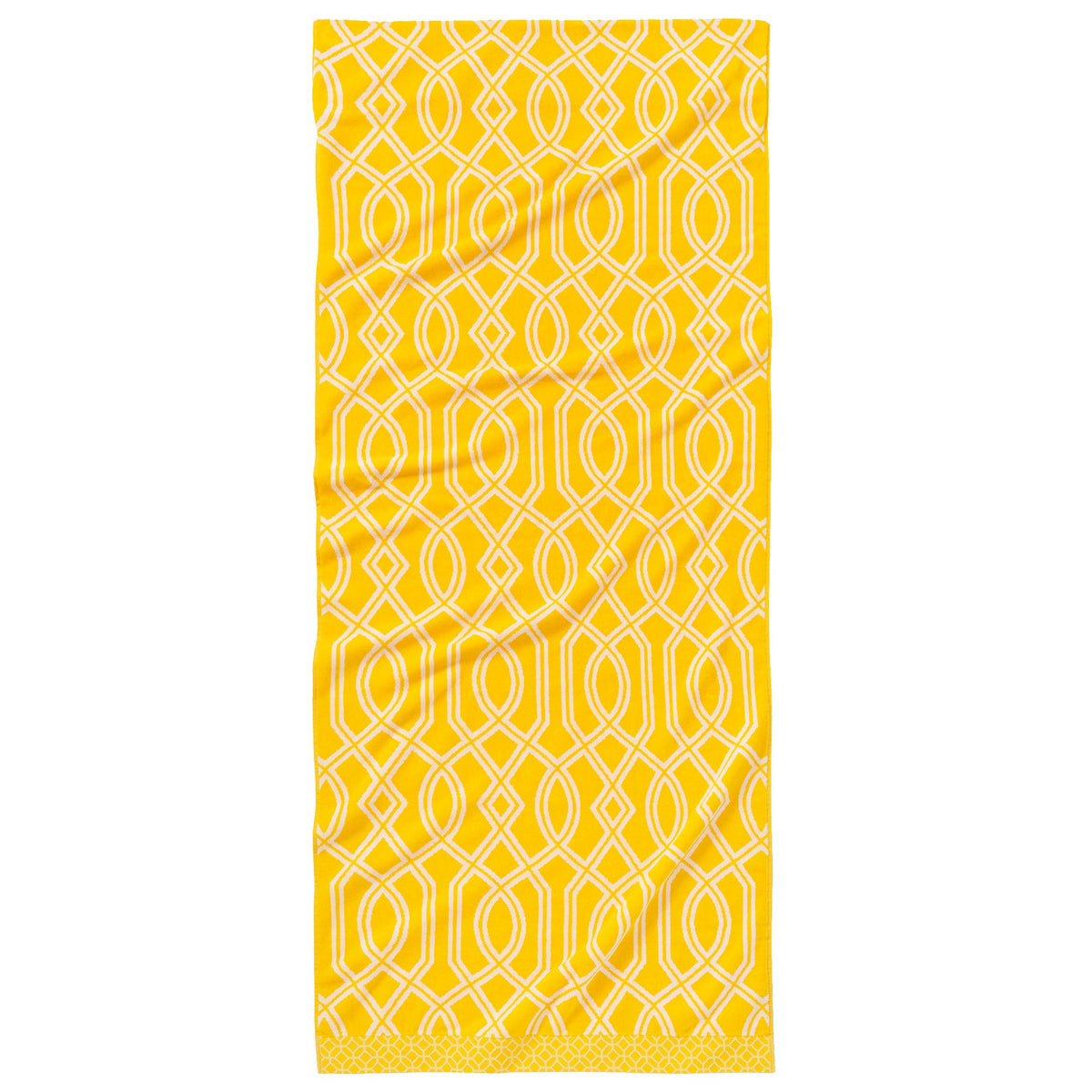 Harbor Bay Chaise Lounge Cotton Beach Towel, 2-pack
