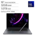 Lenovo Pro 9i Aura 16" — 3.2K 120Hz OLED (2560x1600) Touchscreen — Intel Core Ultra 9 386H Processor — 32GB RAM — 1TB SSD — GeForce RTX 5060 — Wi-Fi 7 — Win 11 Home With Copilot+ —Lenovo Pen Gen 2 – image 1