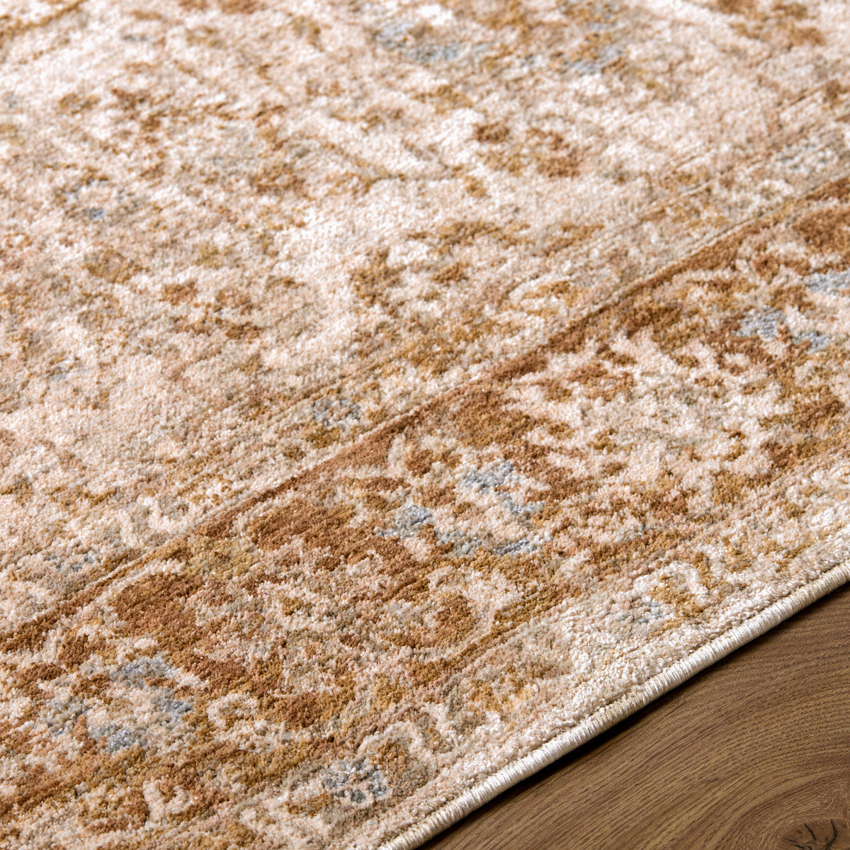 Surya Davinci Area Rug, Harrington Brown, 7’10” x 10’2"