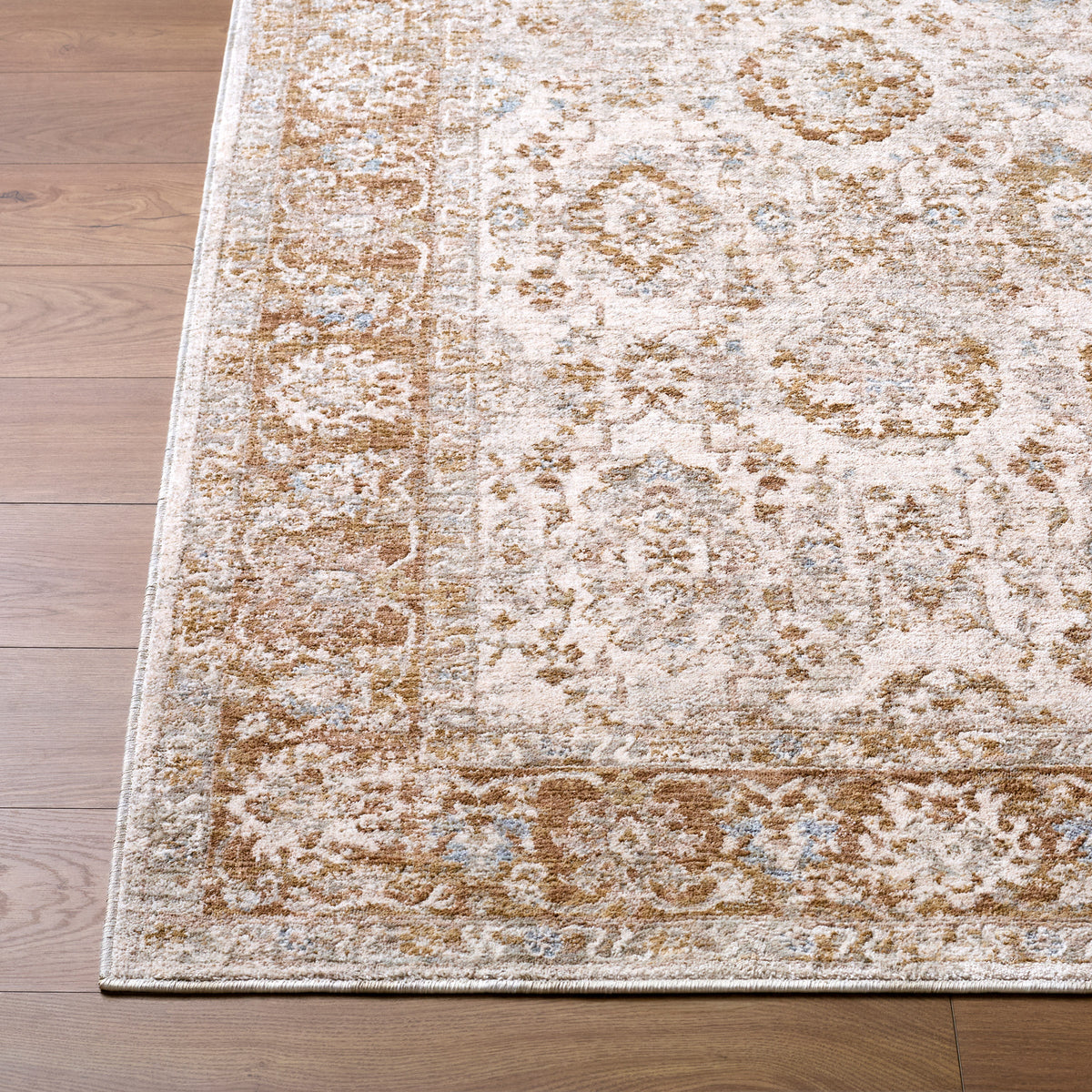 Surya Davinci Area Rug, Harrington Brown, 5’ x 7’5”