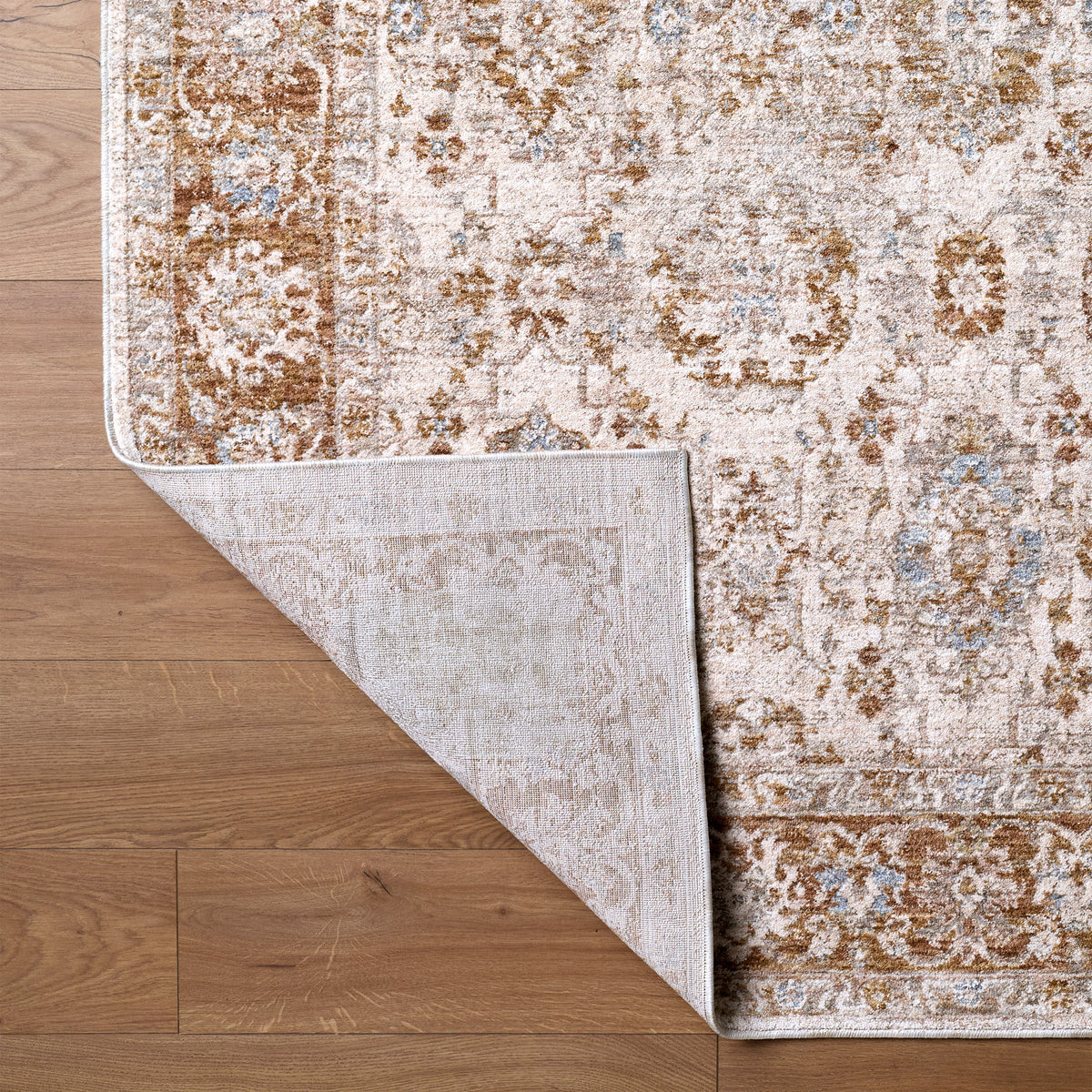 Surya Davinci Area Rug, Harrington Brown, 5’ x 7’5”