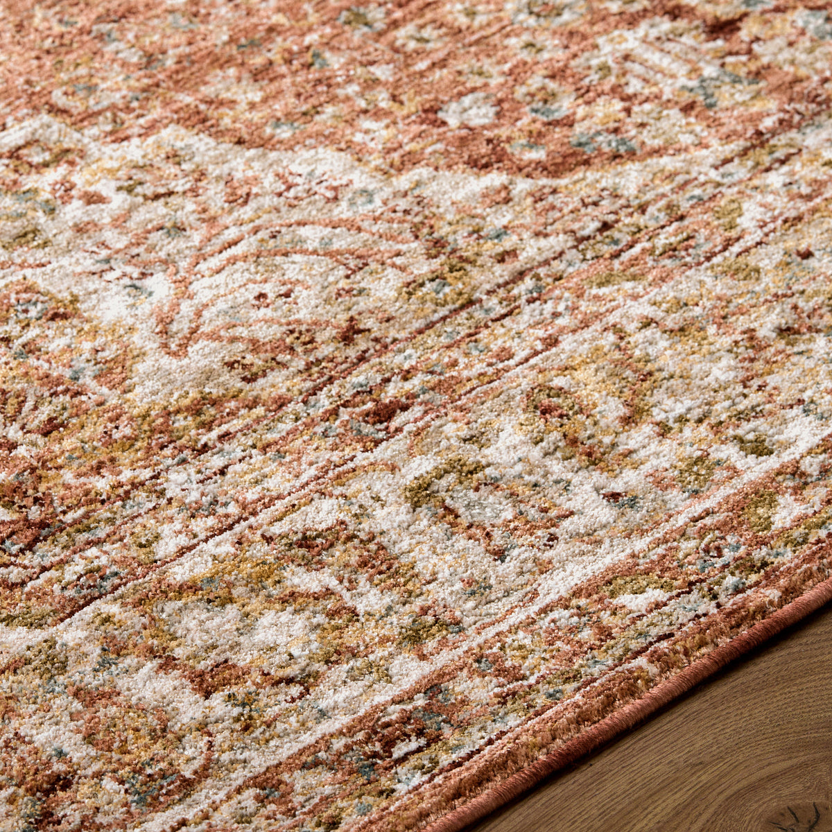 Surya Davinci Area Rug, Sovereign Red, 9’ x 12’2”