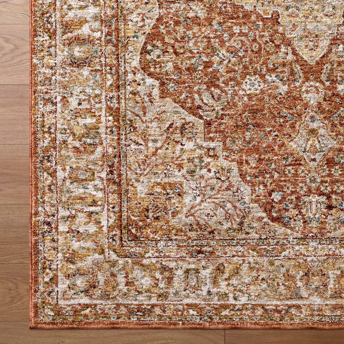 Surya Davinci Area Rug, Sovereign Red, 9’ x 12’2”