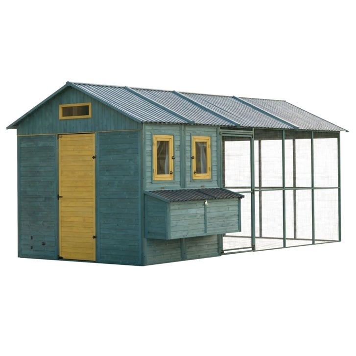 Zylina Modern Ultraguard XL Metal Framed Chicken Coop - image 1