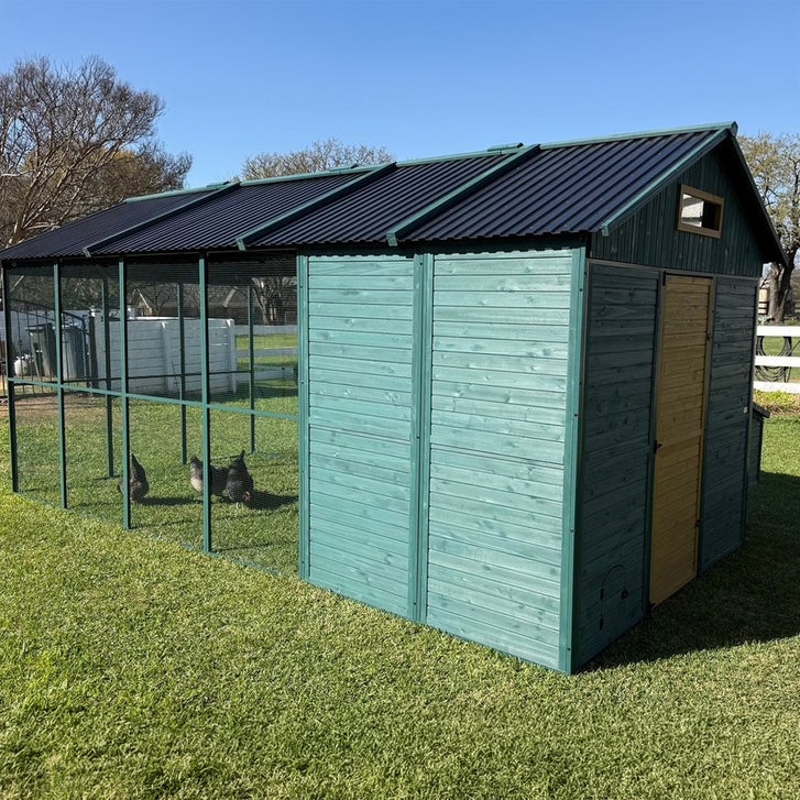 Zylina Modern Ultraguard XL Metal Framed Chicken Coop - image 2