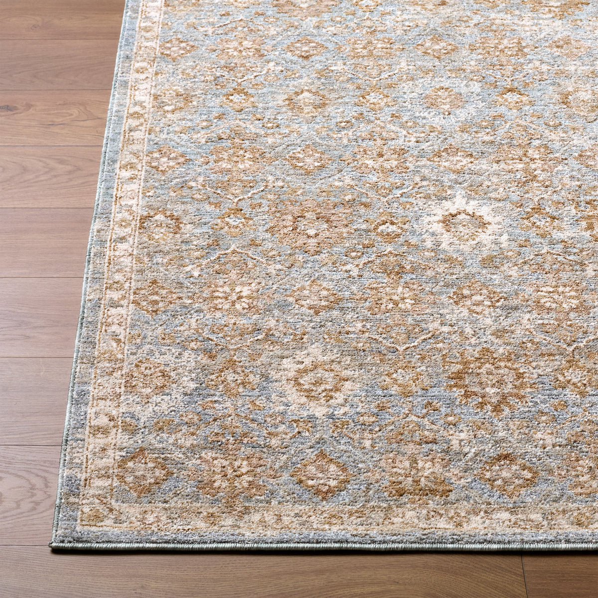 Surya Davinci Area Rug, Ashbourne Blue, 5’ x 7’5”