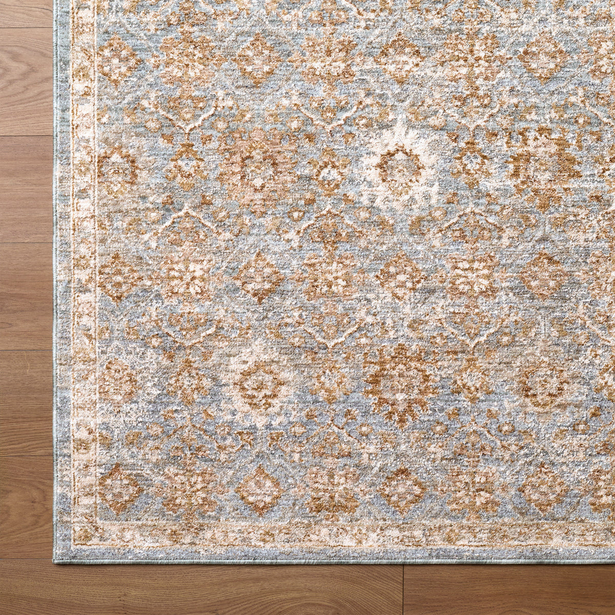 Surya Davinci Area Rug, Ashbourne Blue, 5’ x 7’5”