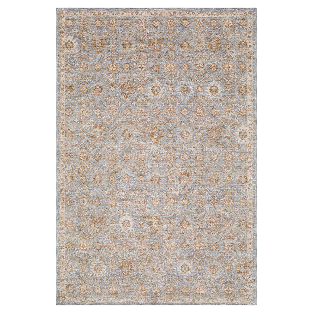 Surya Davinci Area Rug, Ashbourne Blue, 5’ x 7’5”