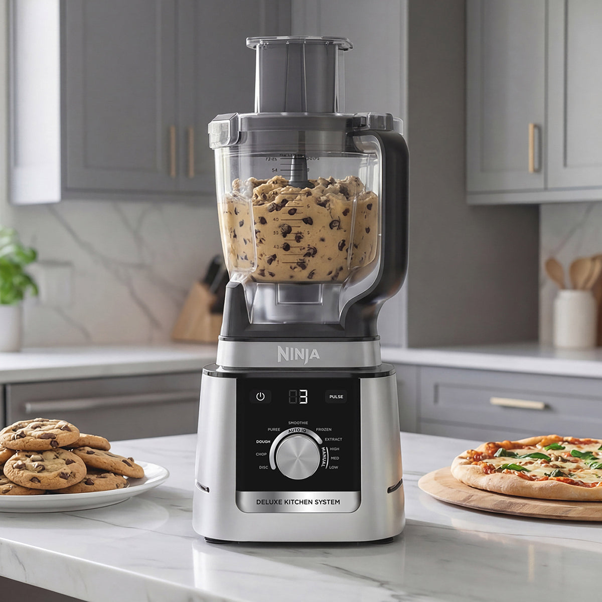 Ninja Deluxe Blender & Kitchen System with 88-oz. Pitcher, 9-Cup Processor & Auto-iQ