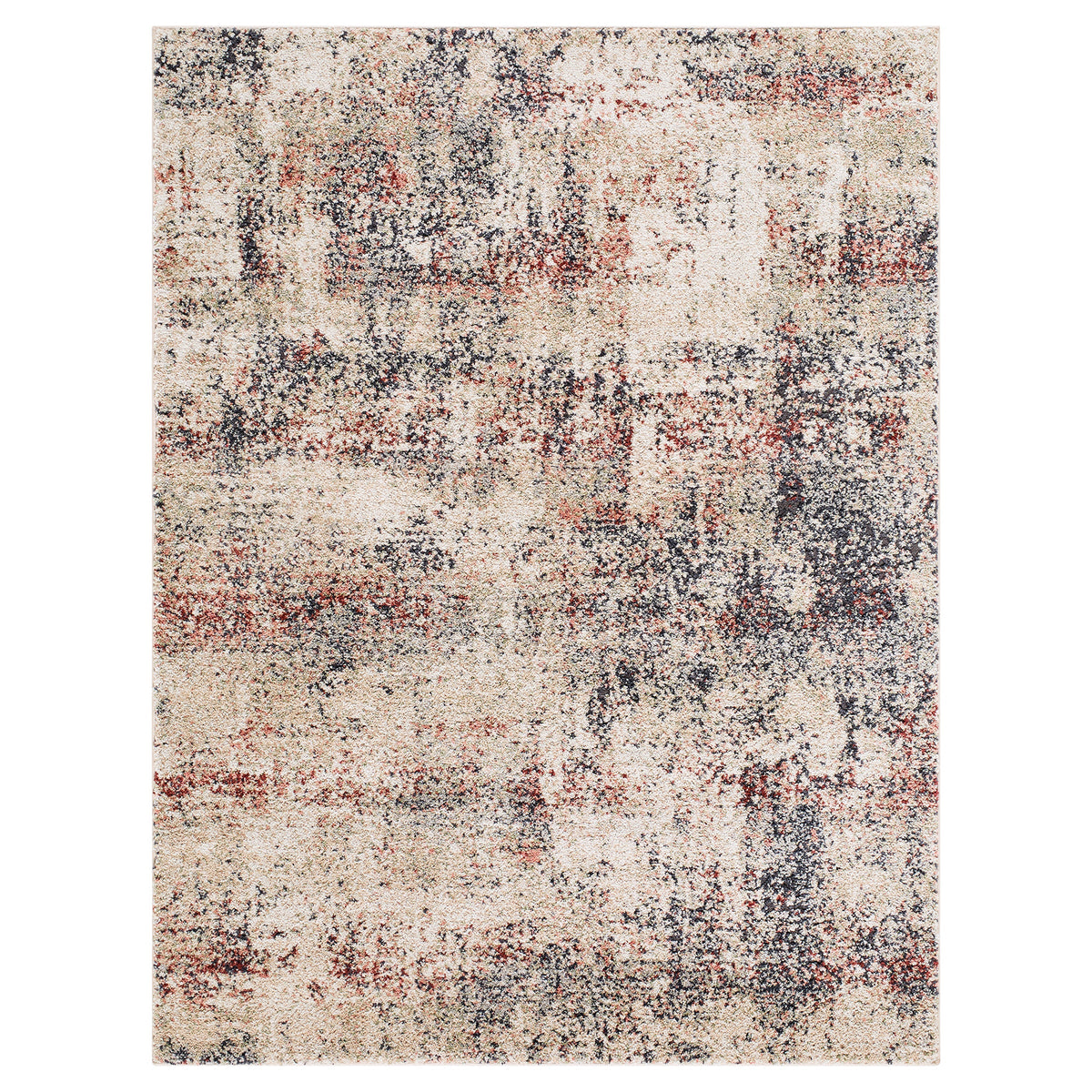 Surya Quesada Area Rug, Rosewood Multi, 5’3" x 7’