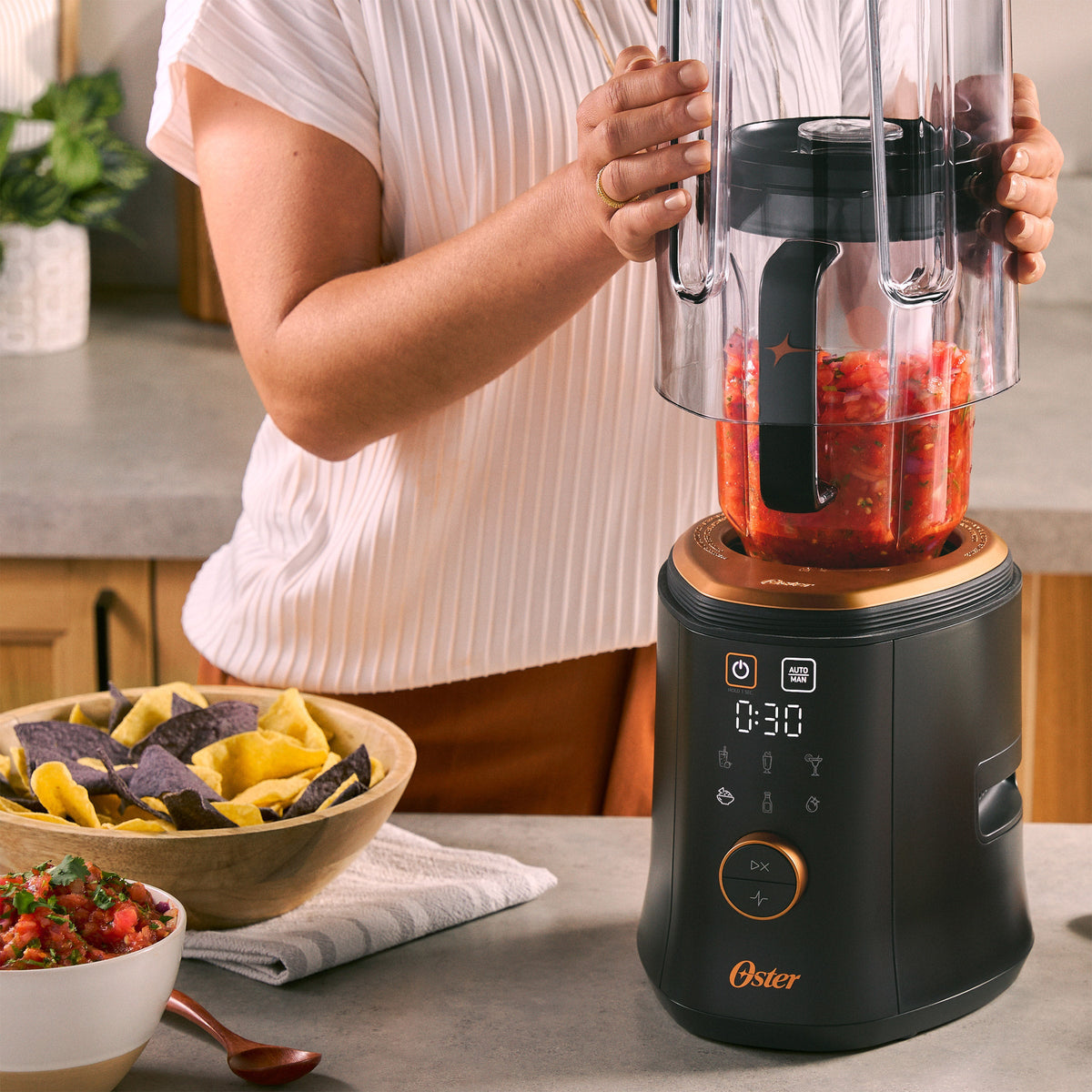 Oster QuietPro Professional Blender, Auto Programs, Quiet Mark-Certified