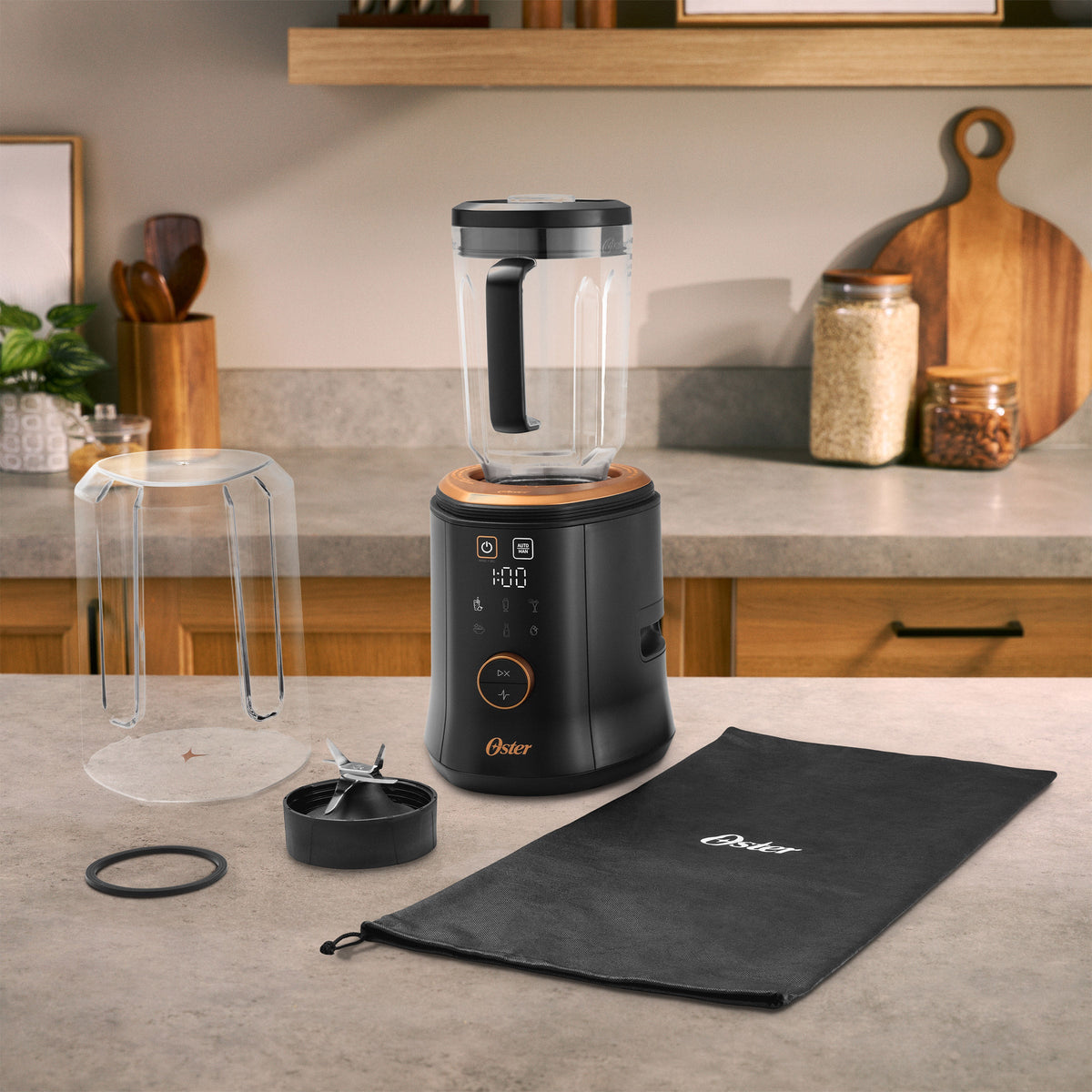 Oster QuietPro Professional Blender, Auto Programs, Quiet Mark-Certified