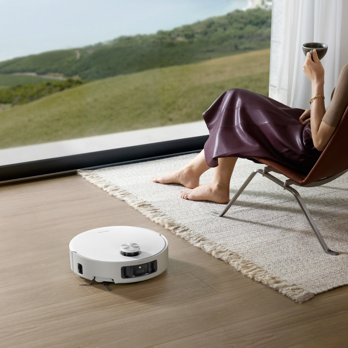 Dreame Aqua10 Roller Robot Vacuum with AquaRoll Mopping and 30,000 Pa Suction Power