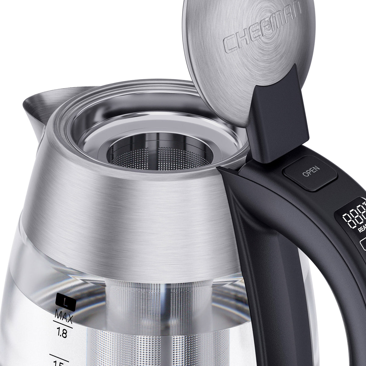 Chefman Custom-Temp 1.8L Electric Kettle