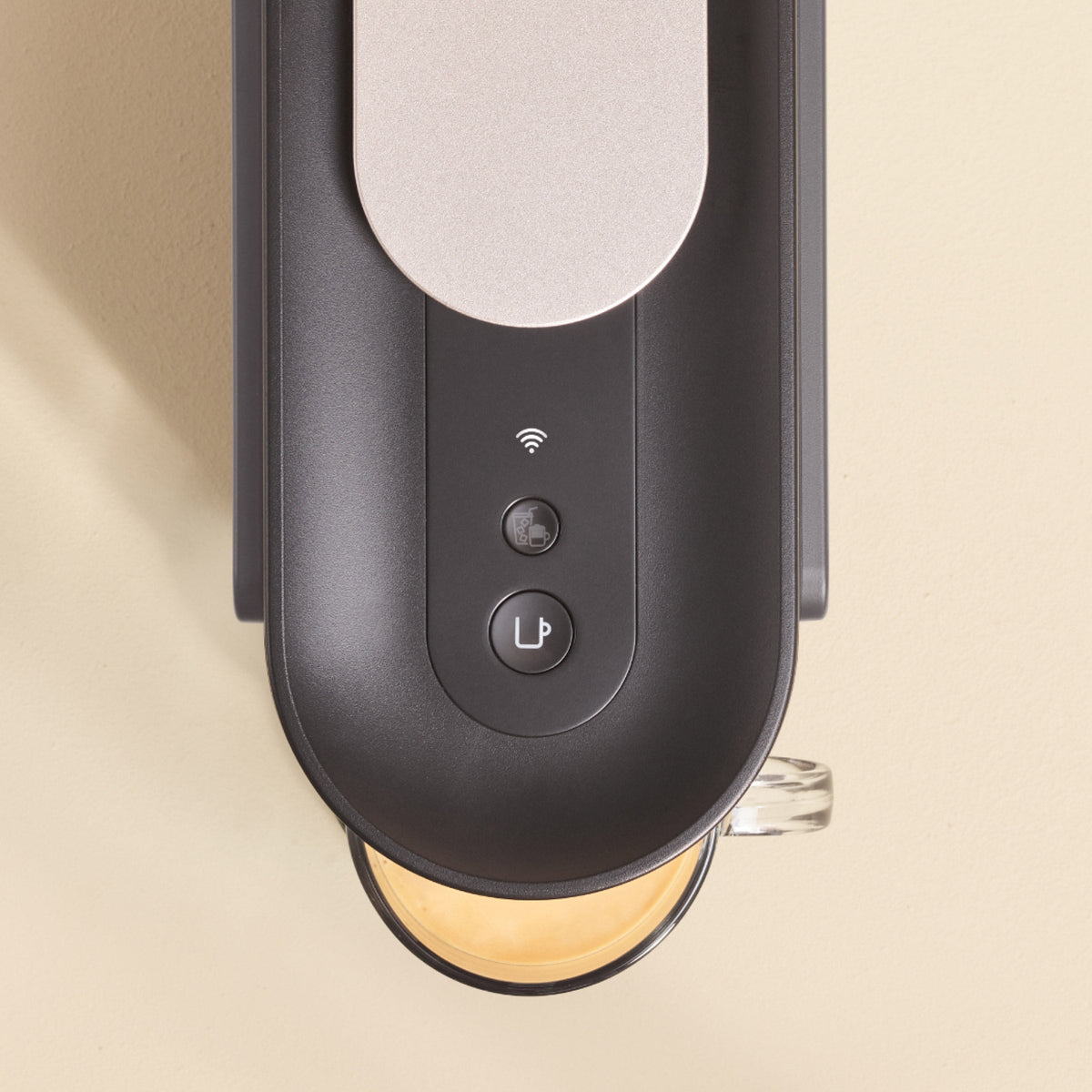 Nespresso Vertuo UP Coffee and Espresso Maker by DeLonghi, Graphite with Aeroccino Milk Frother