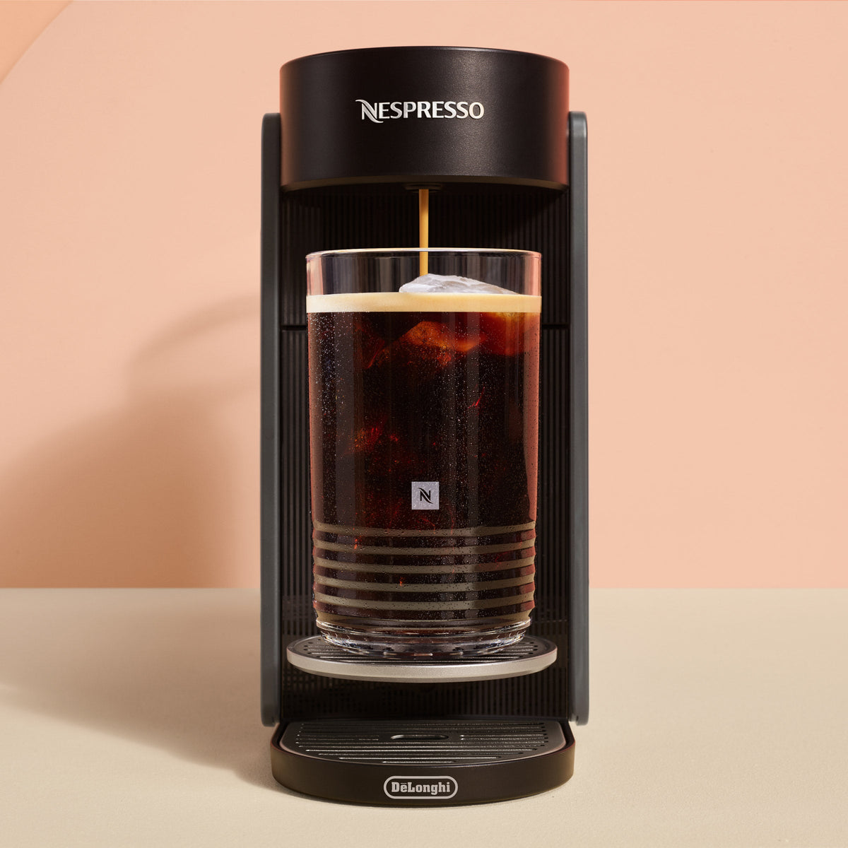 Nespresso Vertuo UP Coffee and Espresso Maker by DeLonghi, Graphite with Aeroccino Milk Frother