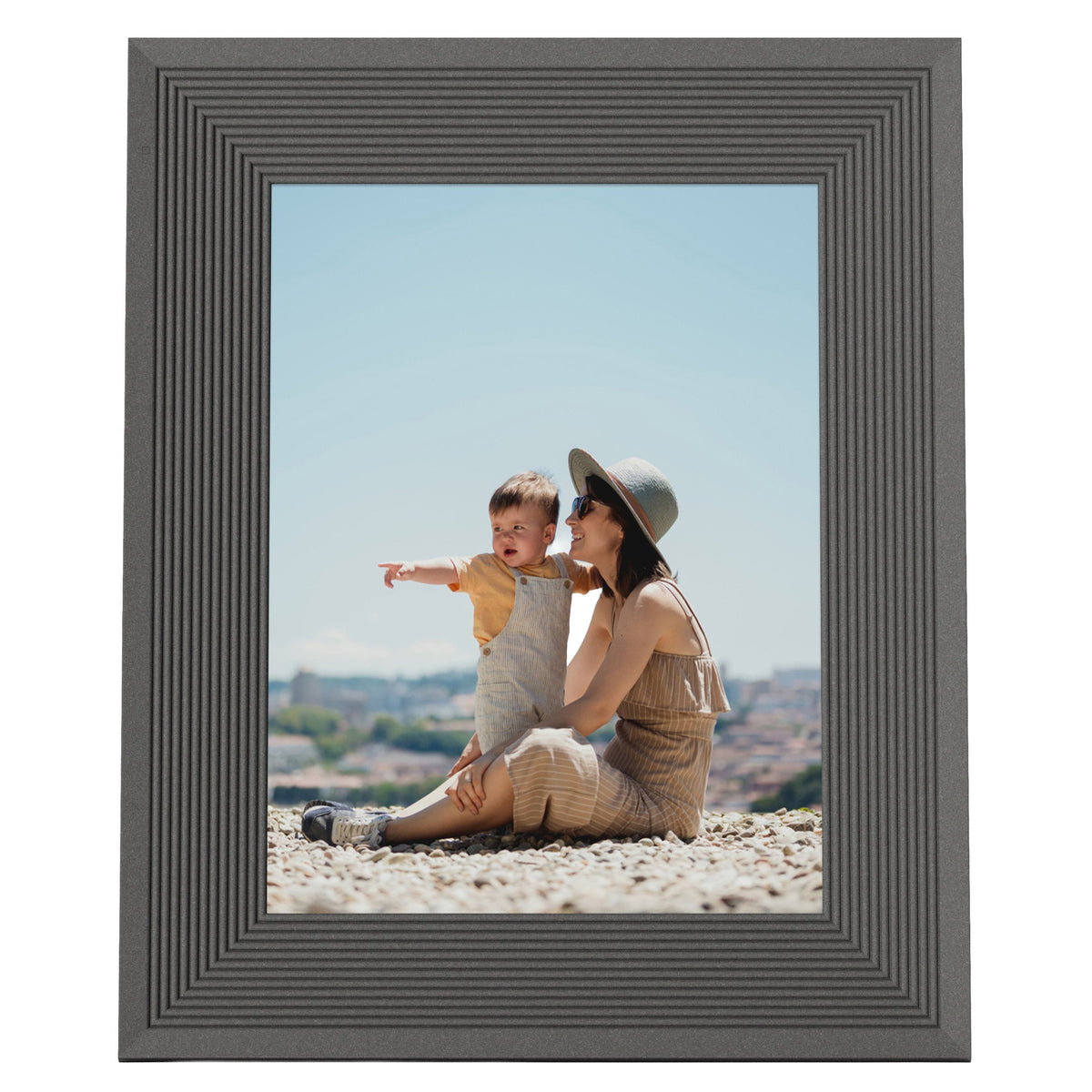 Parker Stone Collection by Aura Wi-Fi Digital Photo Frame