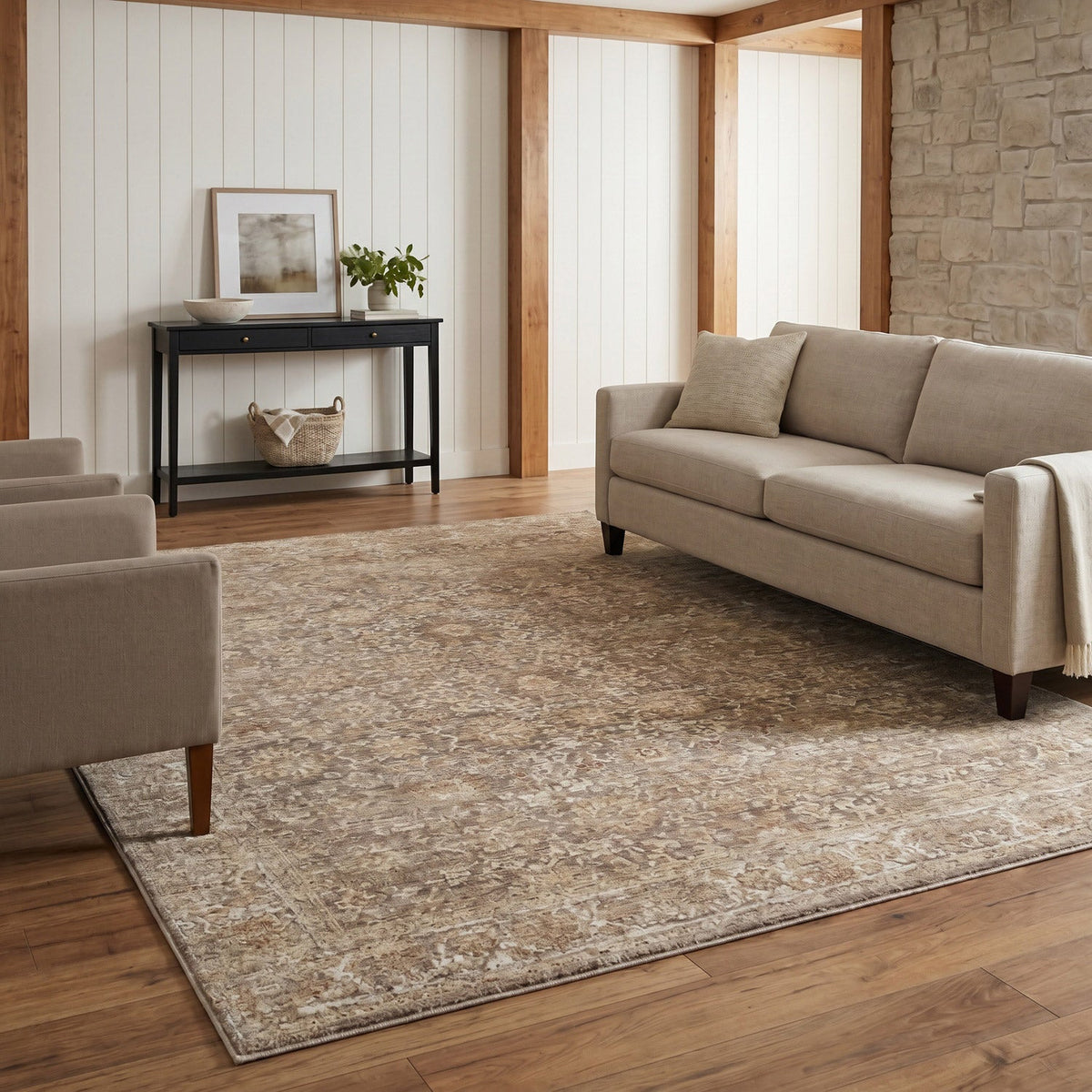 Surya Somerset Rug Collection, Harwick Brown, 6’7” x 9’6”