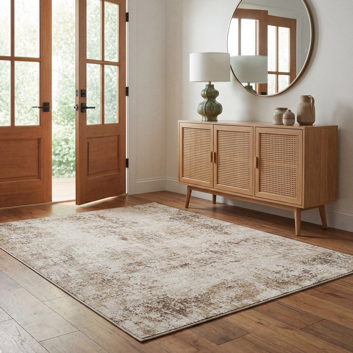 Surya Somerset Rug Collection, Ashdown Ivory, 5’ x 7’5”