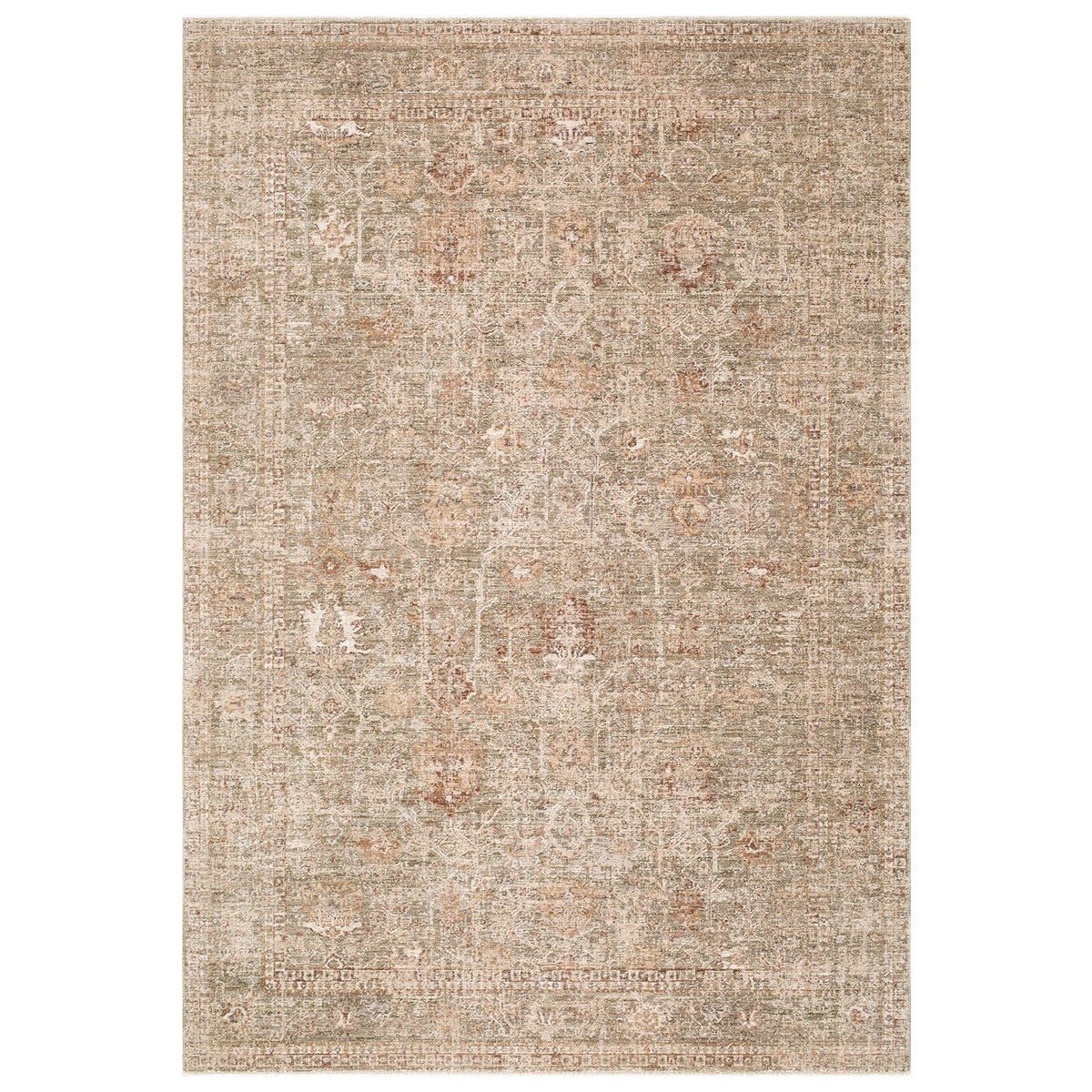 Surya Somerset Rug Collection, Wrenley Gray, 6’7” x 9’6”