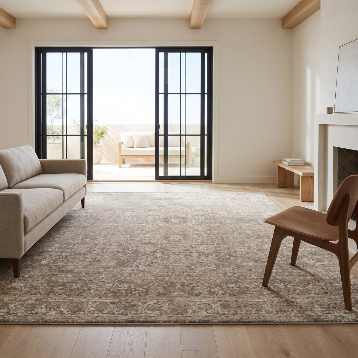 Surya Somerset Rug Collection, Harwick Brown, 7’10” x 10’