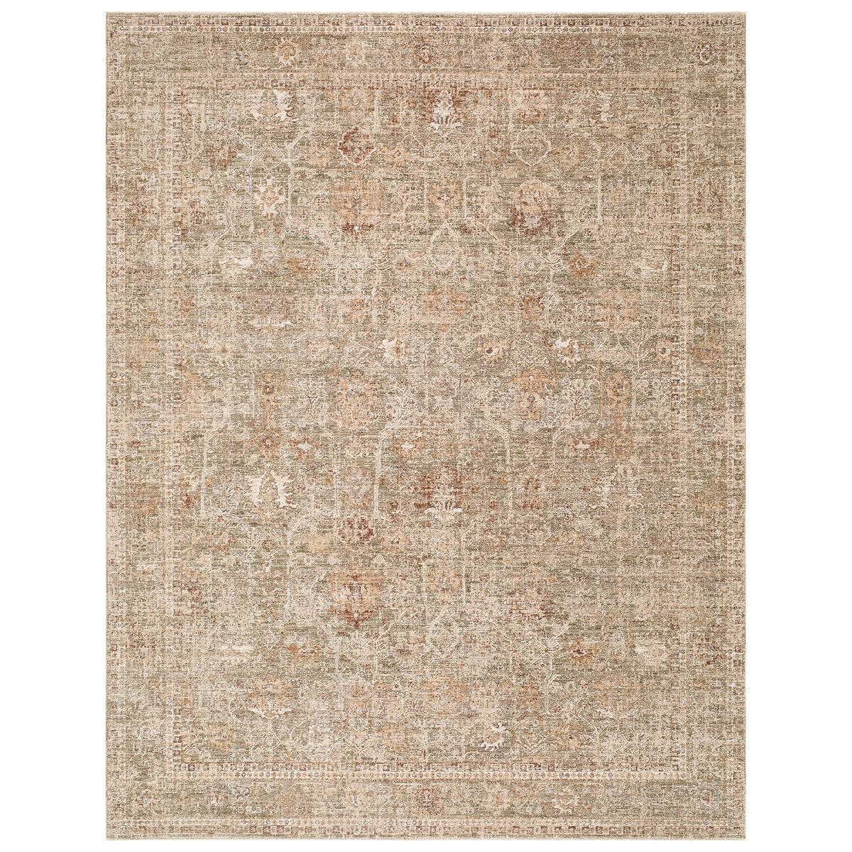 Surya Somerset Rug Collection, Wrenley Gray, 7’10” x 10’