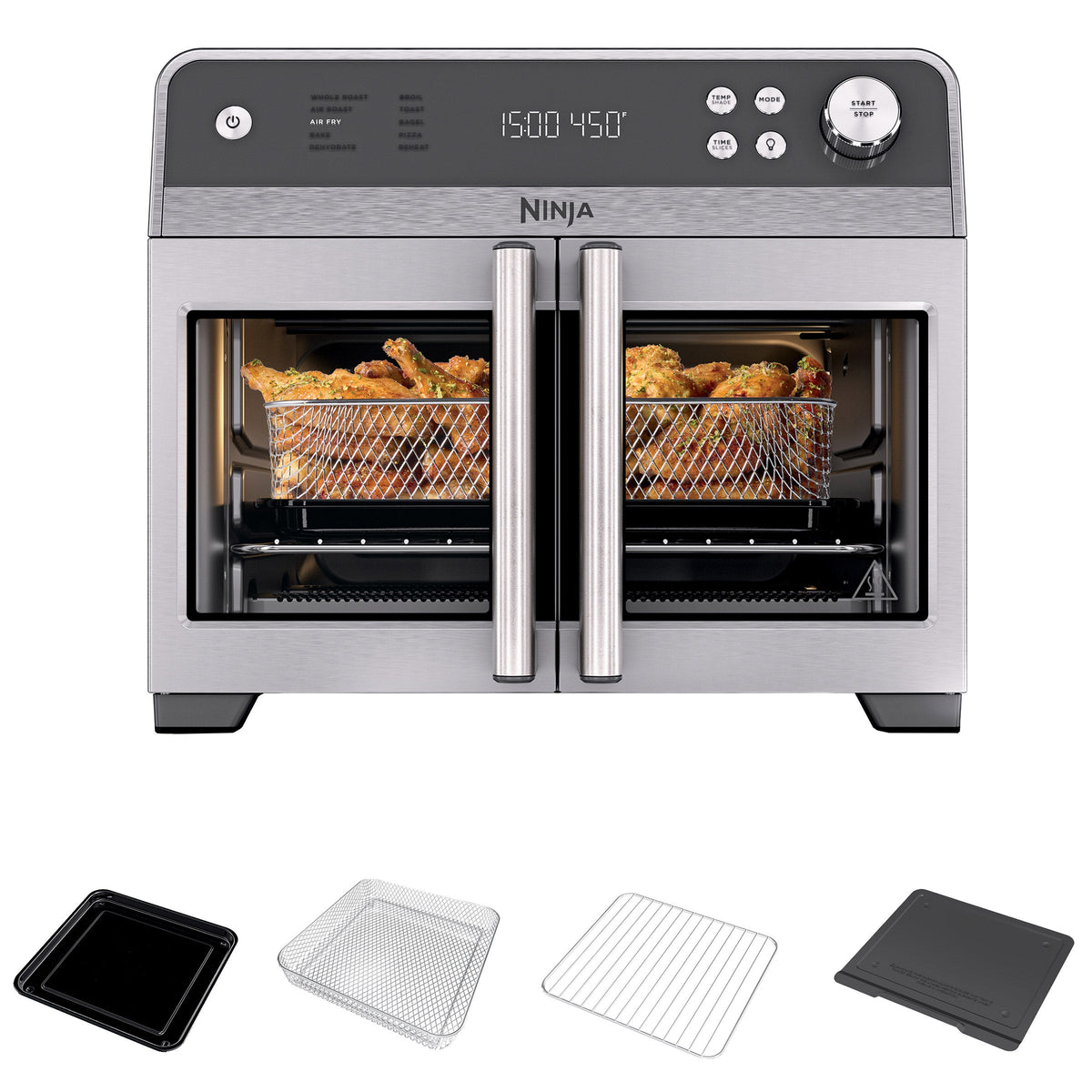 Ninja French Door Premier 10-in-1 Air Fryer, Convection Oven, and Toaster, Costco Shop Card Included